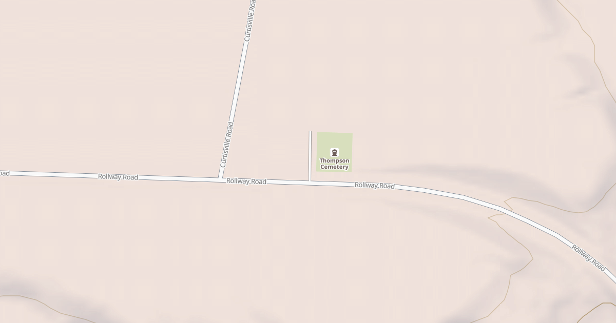 Map preview of THOMPSON GRAVE