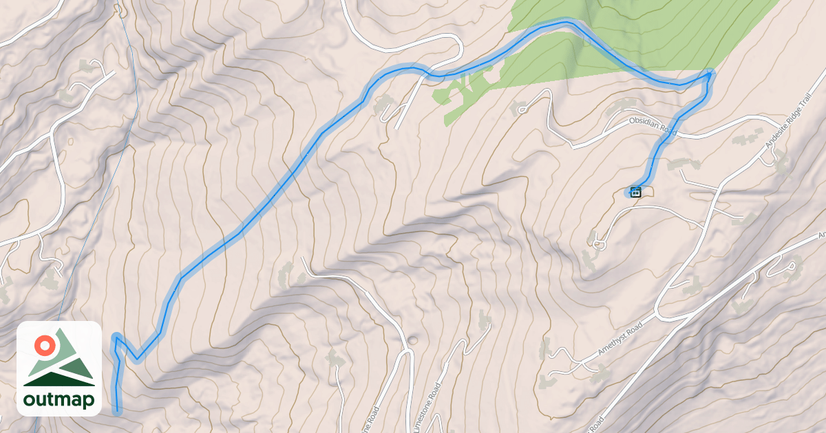 Map of Highway 102