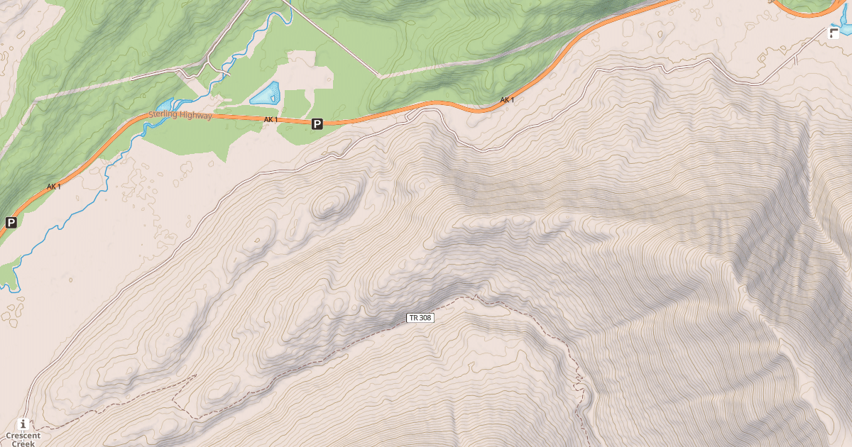 Map preview of OLD STERLING SPUR