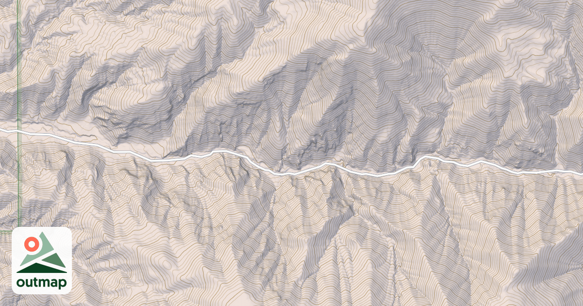 Map of DEEP CREEK