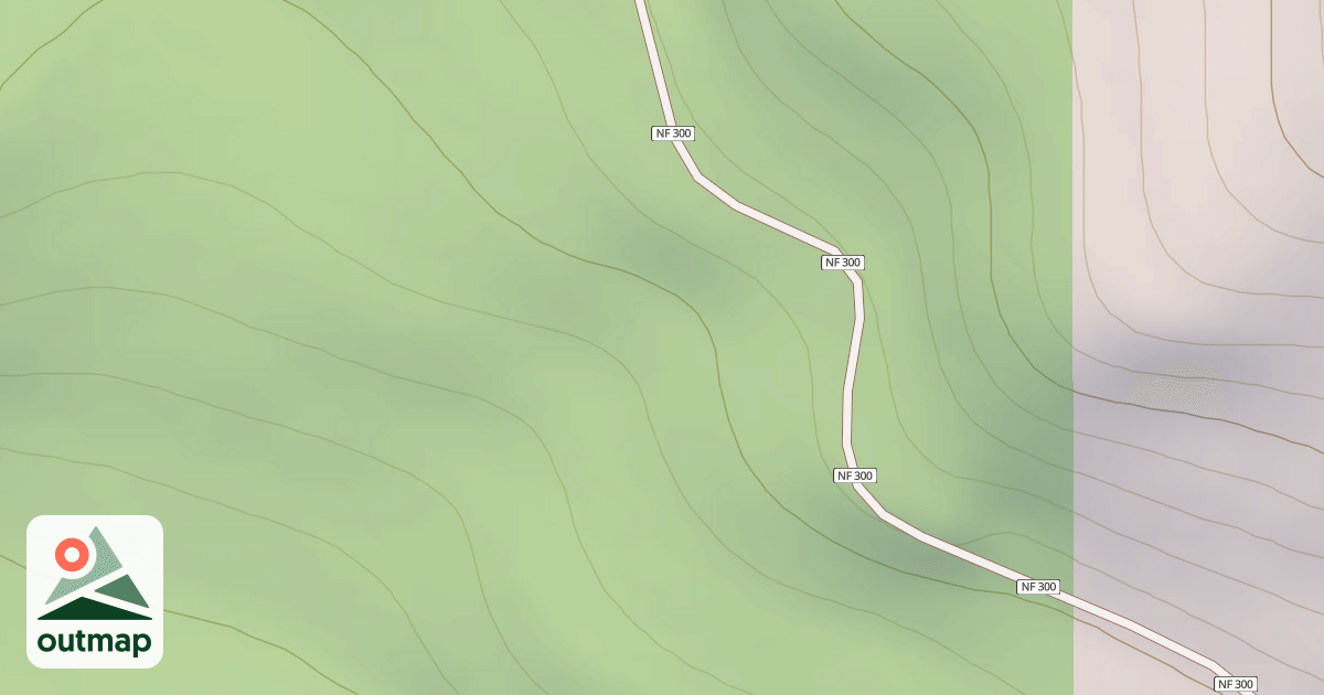 Map of USFS Motor Vehicle Use Map Roads {00F817EA-0D29-46BE-AA95-6E09404FC8FF}