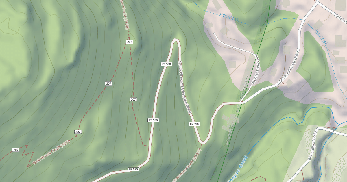 Map preview of SO PINECREST EXTENSION