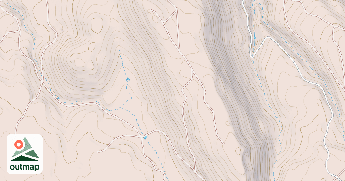 Map of BLACKS RIDGE LOOKOUT