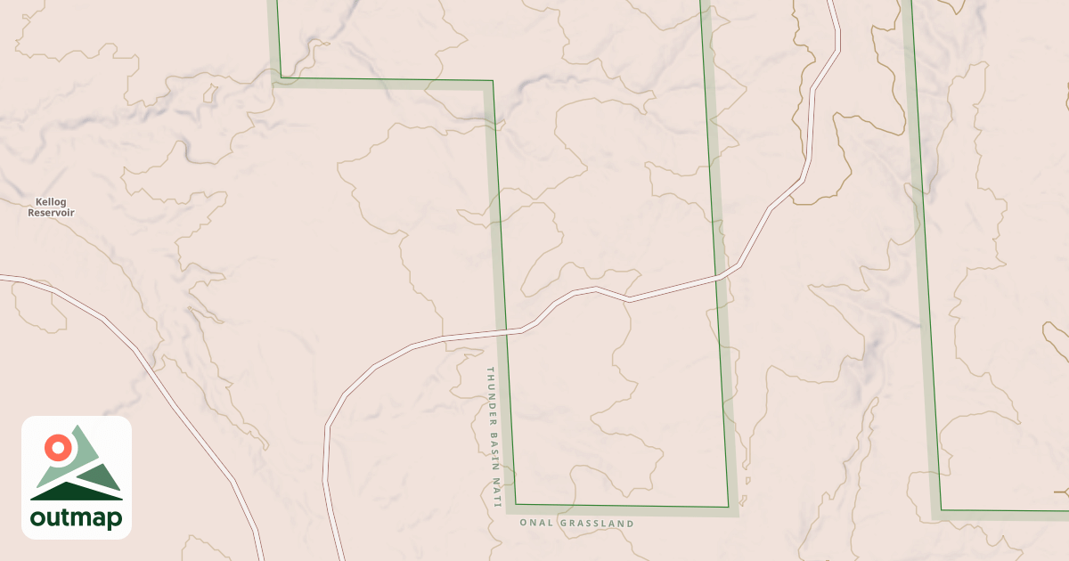 Map of Kellog Trail