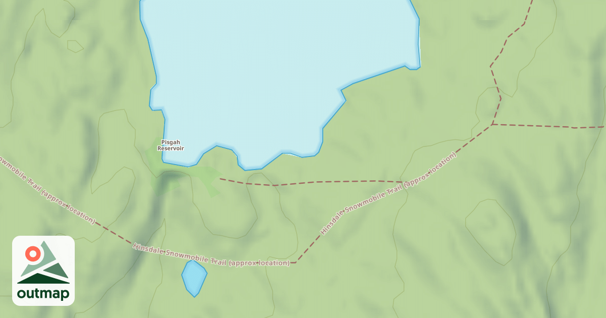 Map of Hinsdale Trail