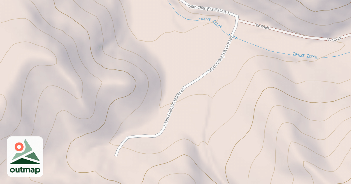 Map of CHERRY CREEK CAMP