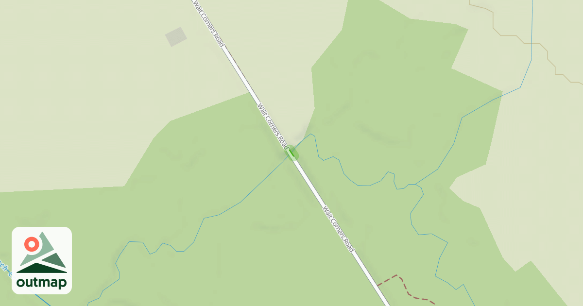 Map of Fred J. Cusimano Westside Overland Trail