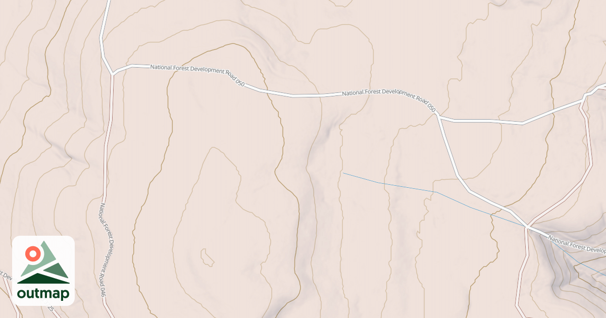 Map of USFS Motor Vehicle Use Map Roads {B381BED2-4545-414A-8374-1EDA34F49D6E}