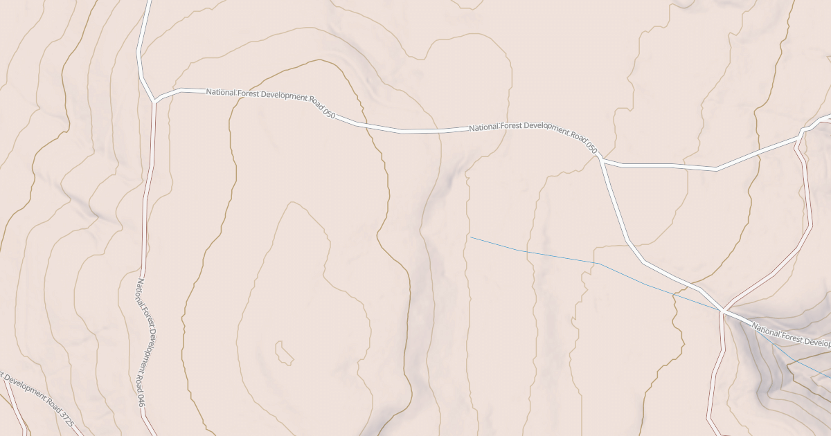 Map preview of USFS Motor Vehicle Use Map Roads {B381BED2-4545-414A-8374-1EDA34F49D6E}