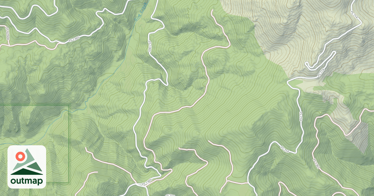 Map of (FDR) HIGH GIRD