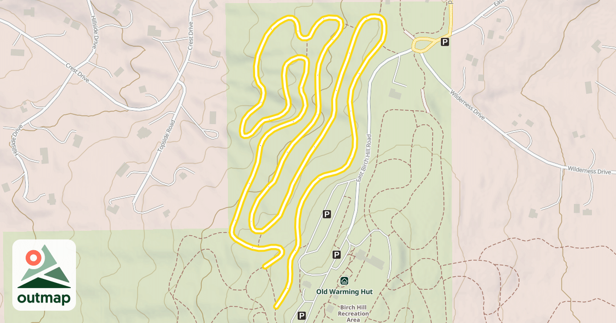 Map of North Forty