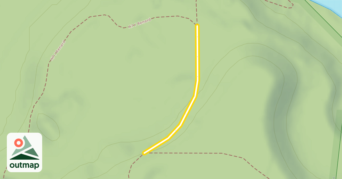 Map of A7 / Renard