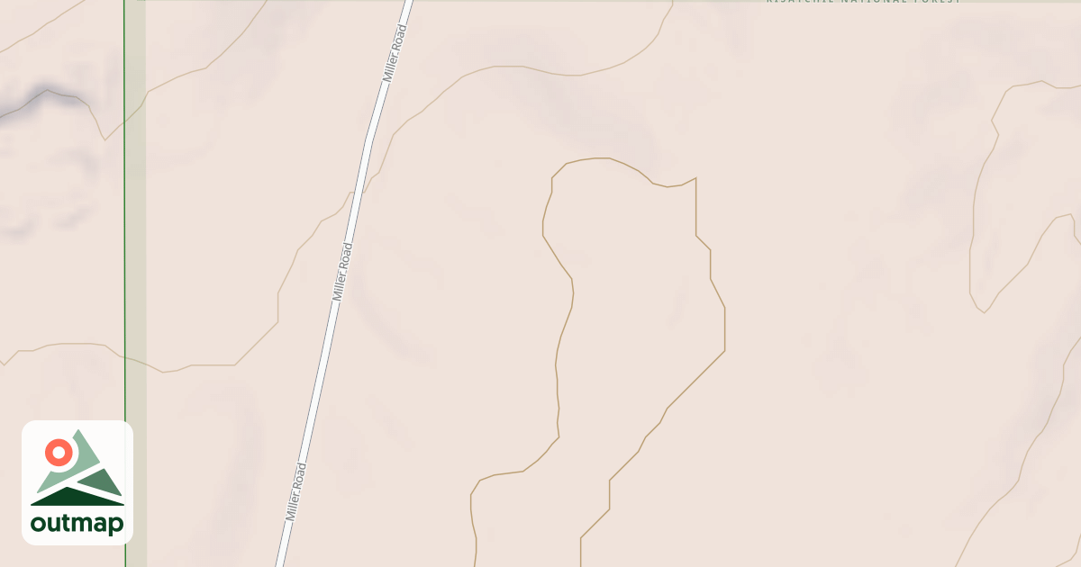 Map of USFS Motor Vehicle Use Map Roads {6B027876-E2F7-4423-9CA7-1441E16A1498}