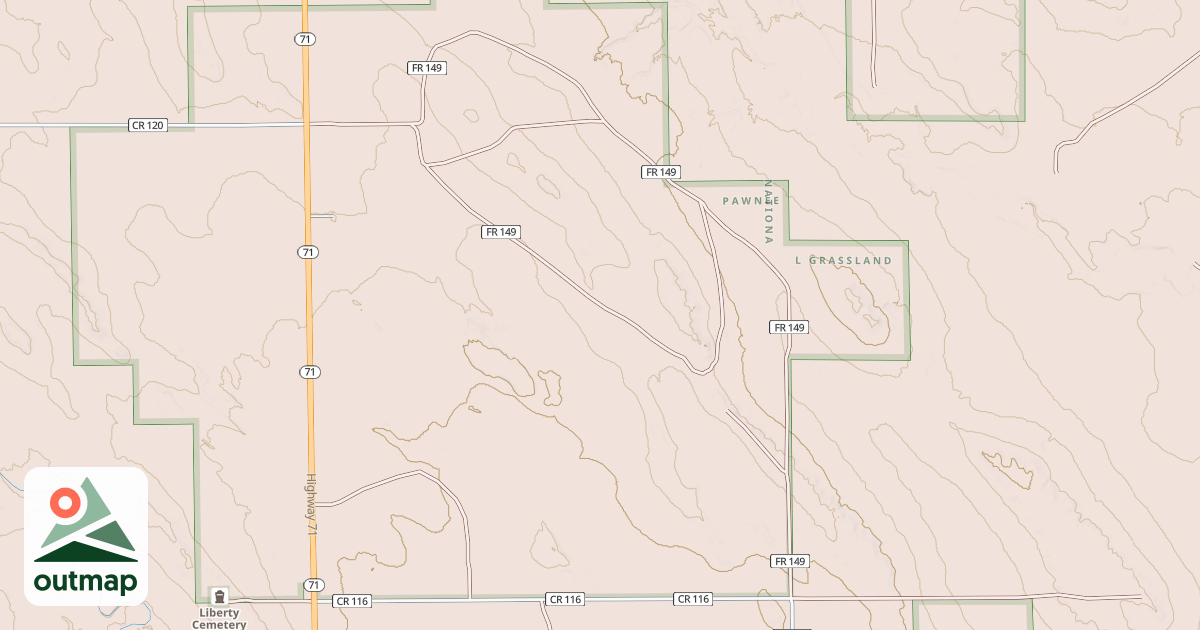 Map of ROAD 149