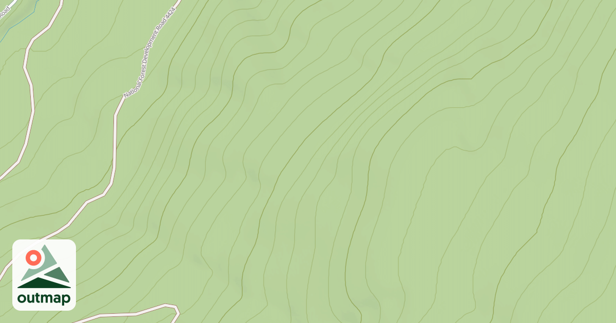 Map of CRIPPLE HORSE-LAKE CR. R
