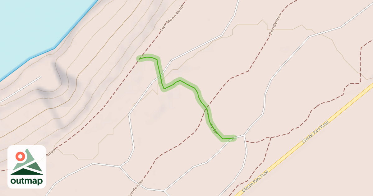 Map of Cedar