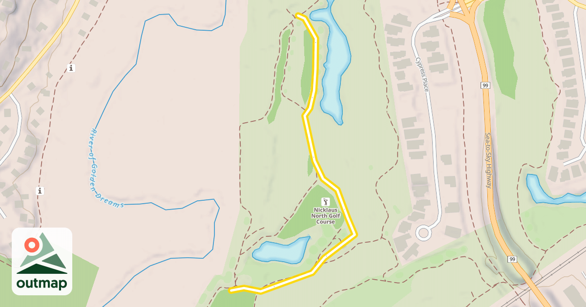 Map of Meadow Loop