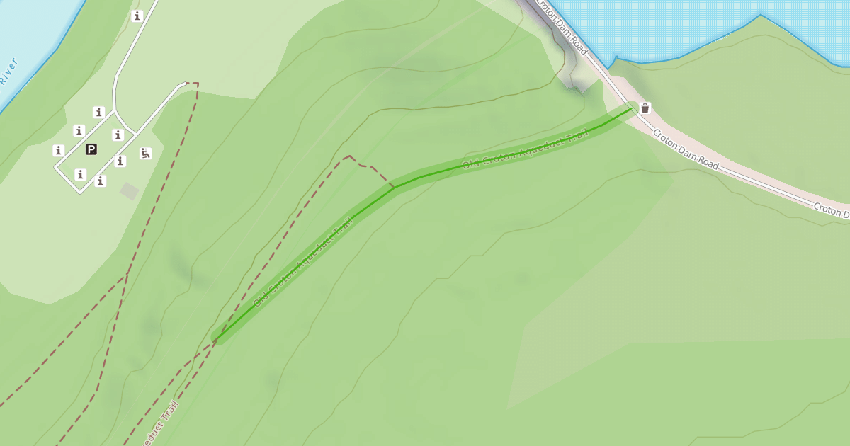Map preview of Old Croton Aqueduct Trail