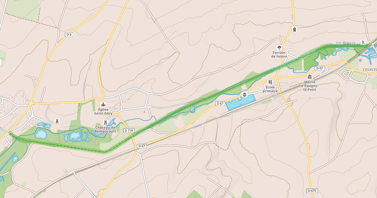 Map preview of Single Berge du Noirieu