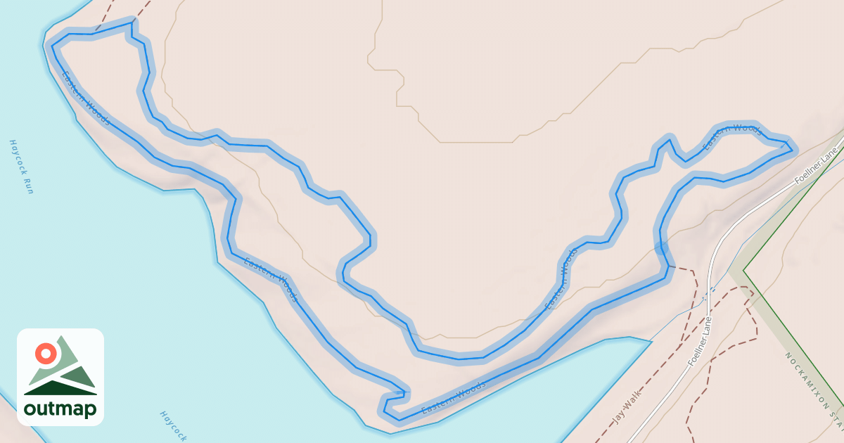 Map of Eastern Woods