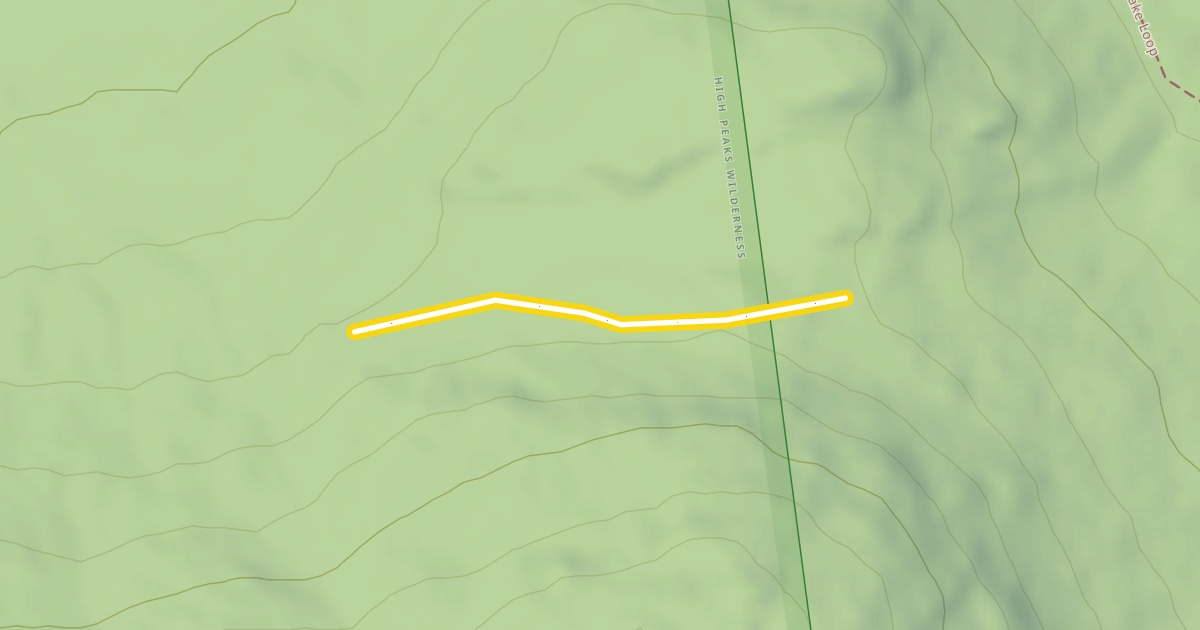 Map preview of Ski Slope Cutover