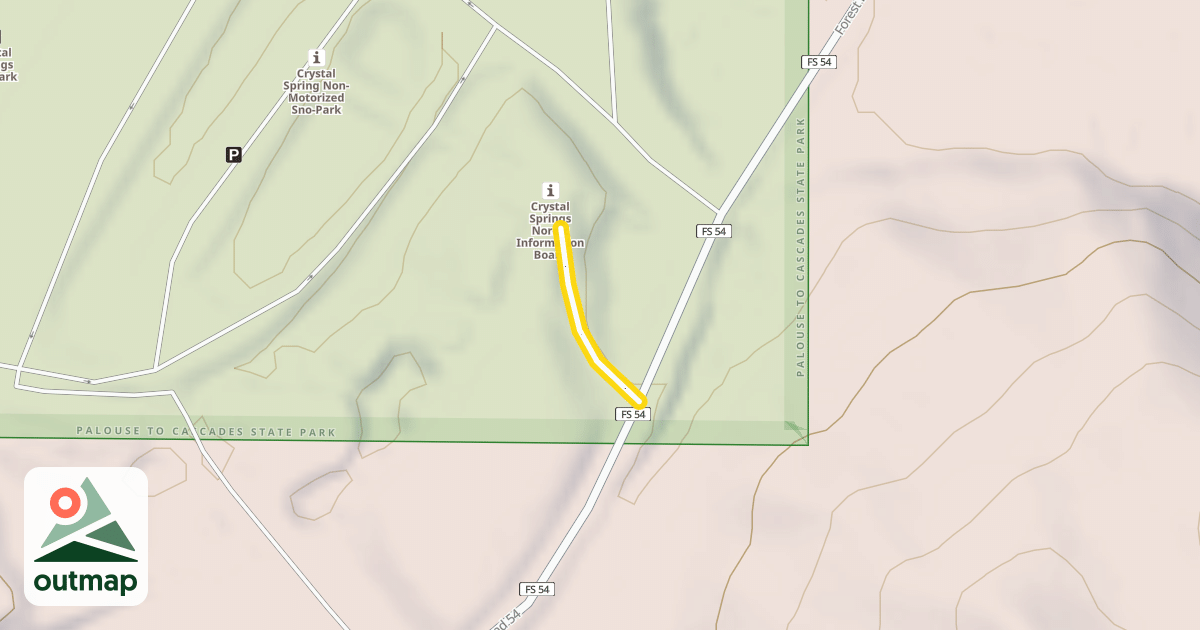 Map of Skier's exit