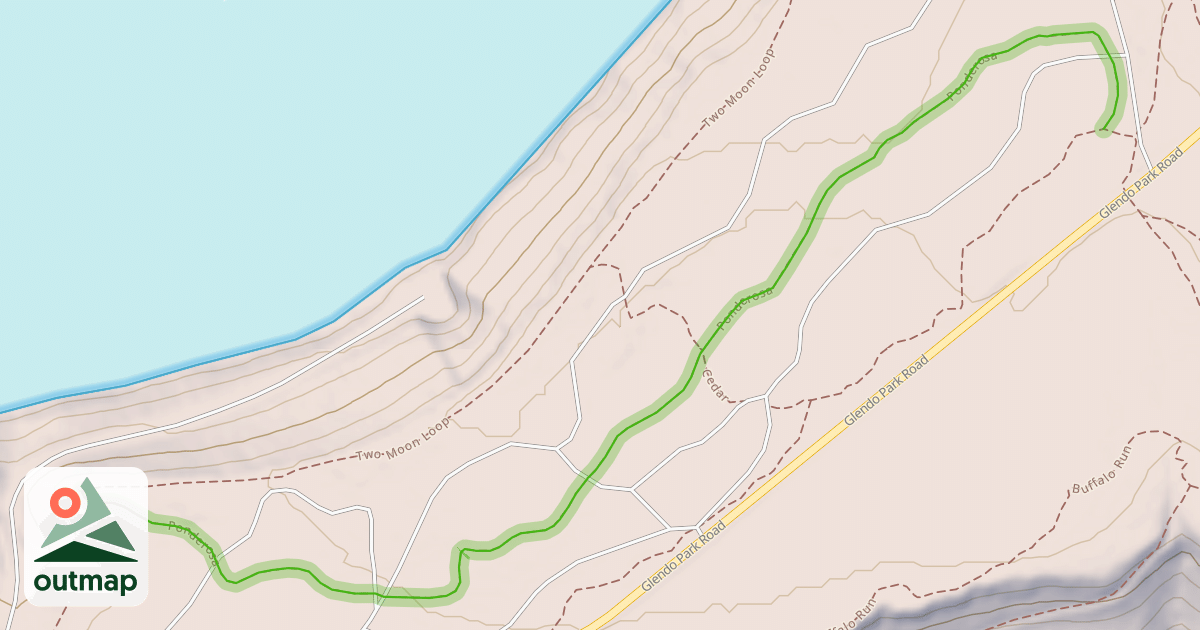 Map of Ponderosa
