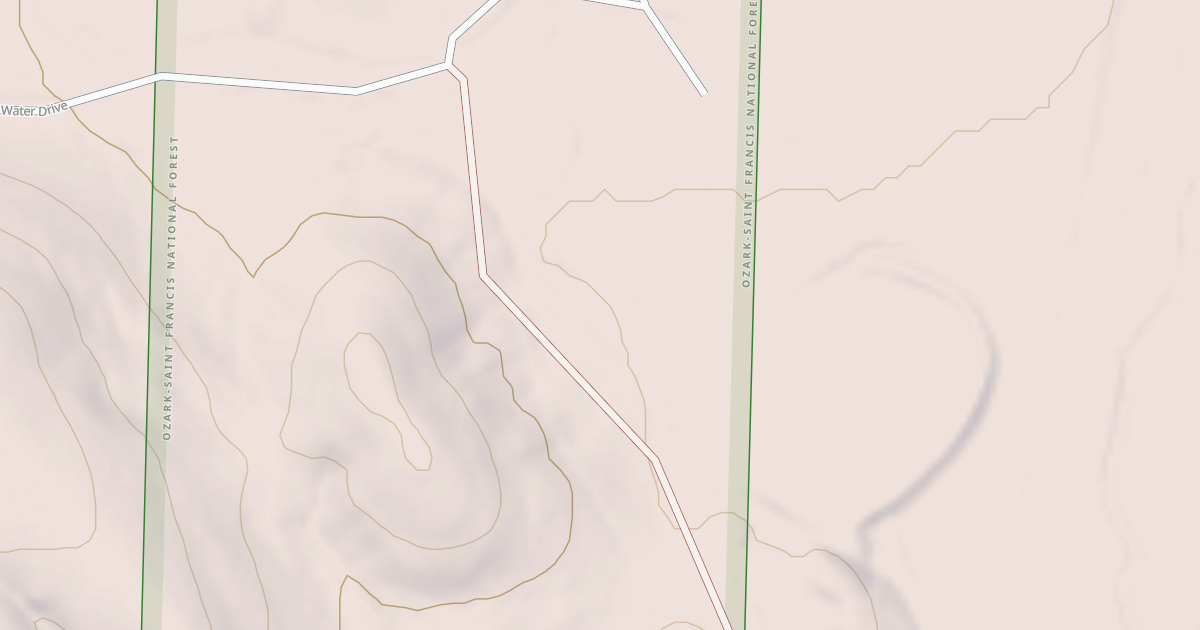 Map preview of USFS National Forest System Roads {640C1089-8337-497B-95A3-A1B34A0B98C0}