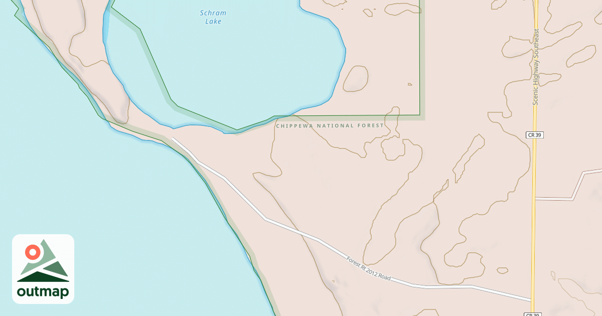 Map of CAMP CASSAWAY CT. SE