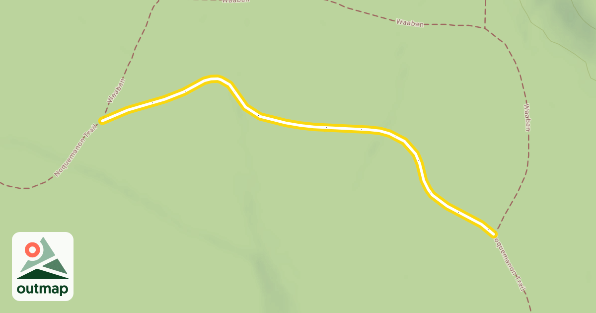 Map of Noquemanon Trail