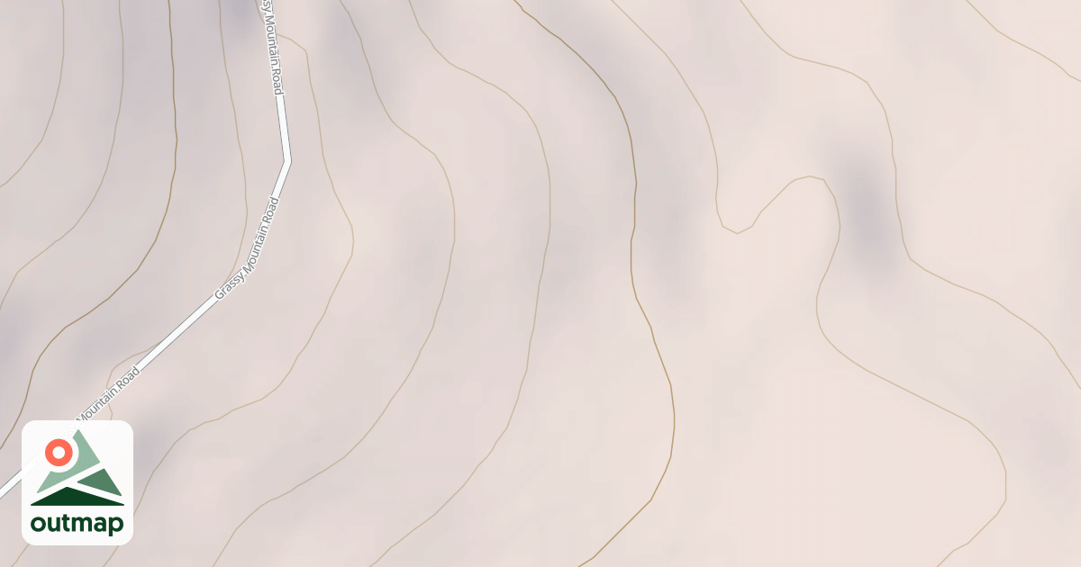 Map of GRASSY MOUNTAIN SPUR 126
