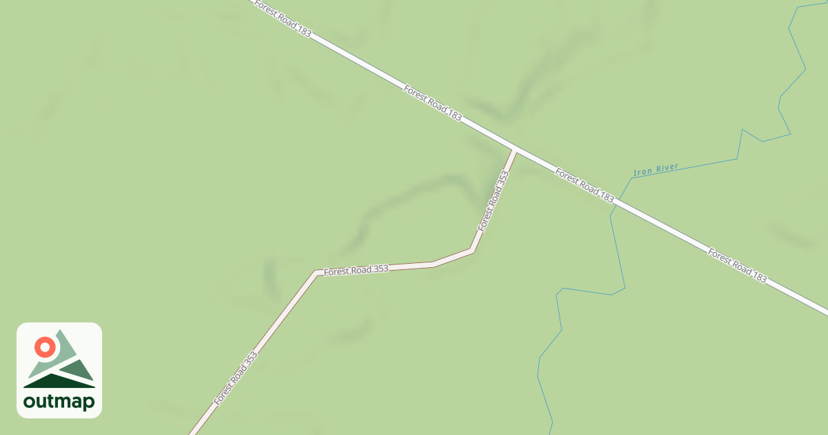 Map of FR 353N