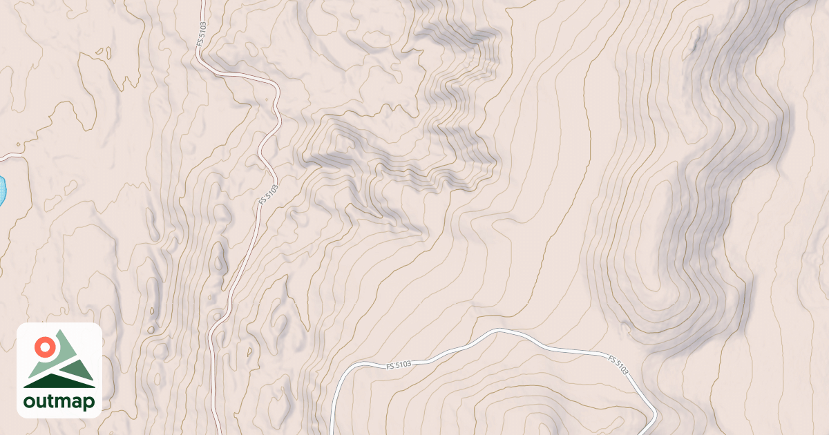 Map of USFS National Forest System Roads {25B5594B-B24D-4F02-97AD-8391621A0191}