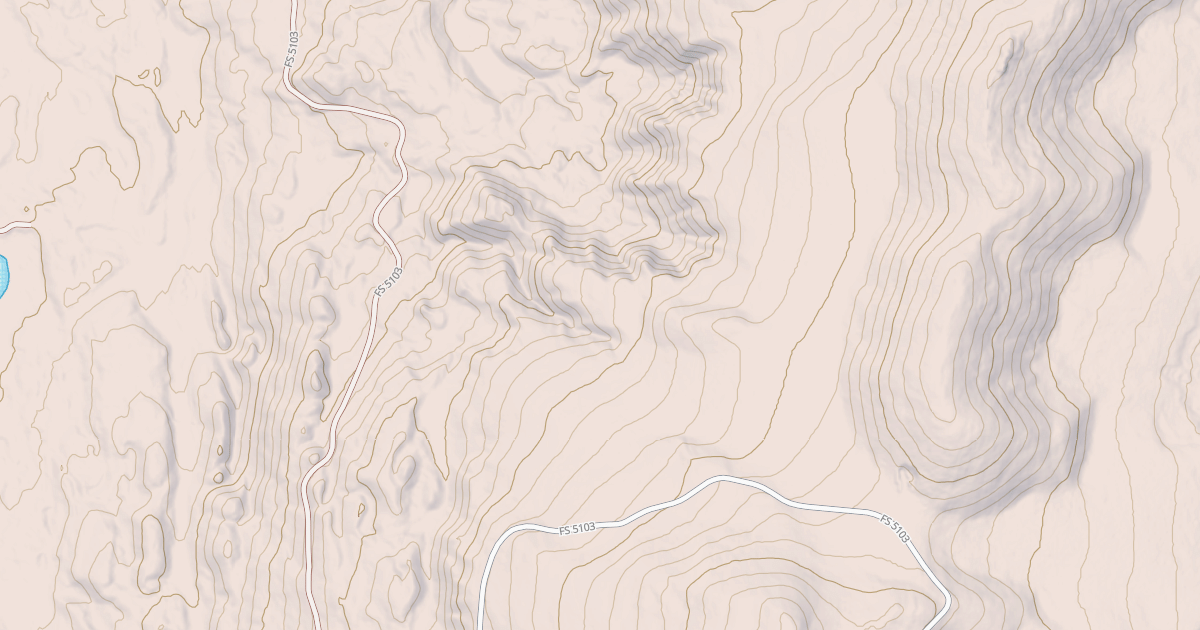 Map preview of USFS National Forest System Roads {25B5594B-B24D-4F02-97AD-8391621A0191}