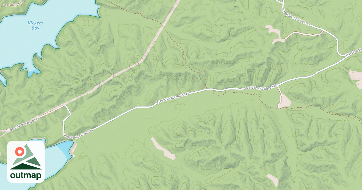 Map of BARNETT BAY ROAD - 1