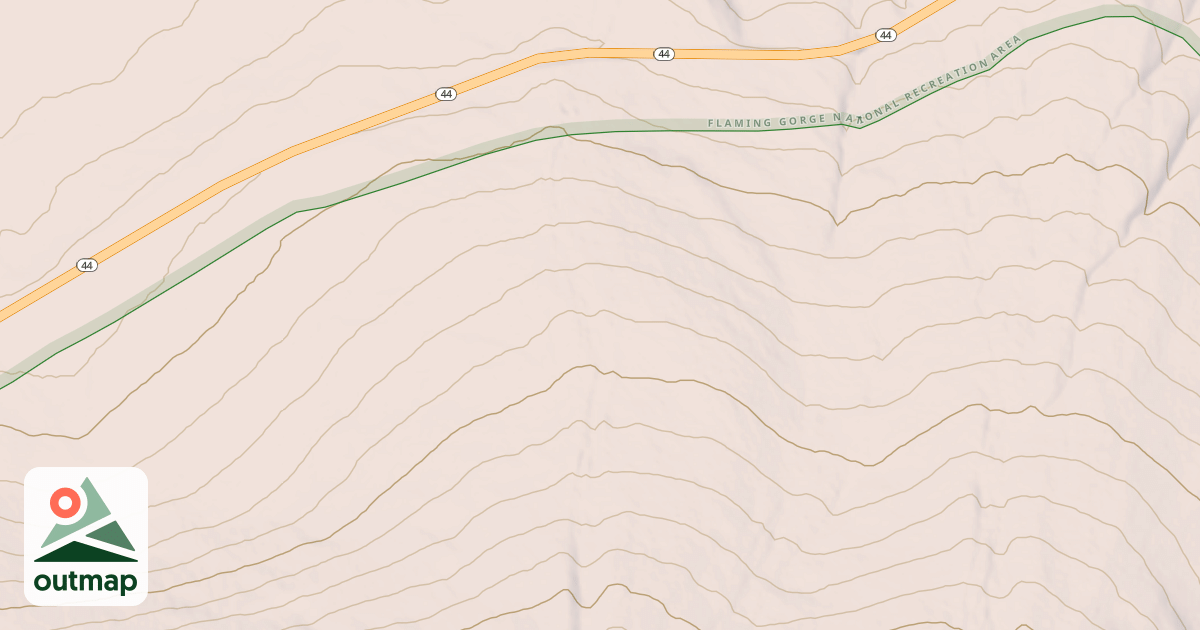 Map of Don Hatch Memorial Snowmobile
