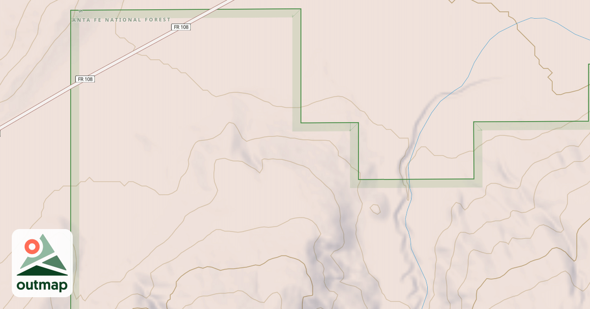 Map of OFF OLD NM-96