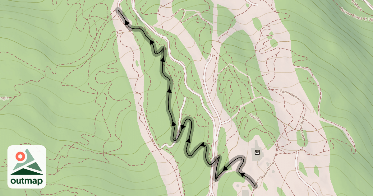 Map of Upper A-Line