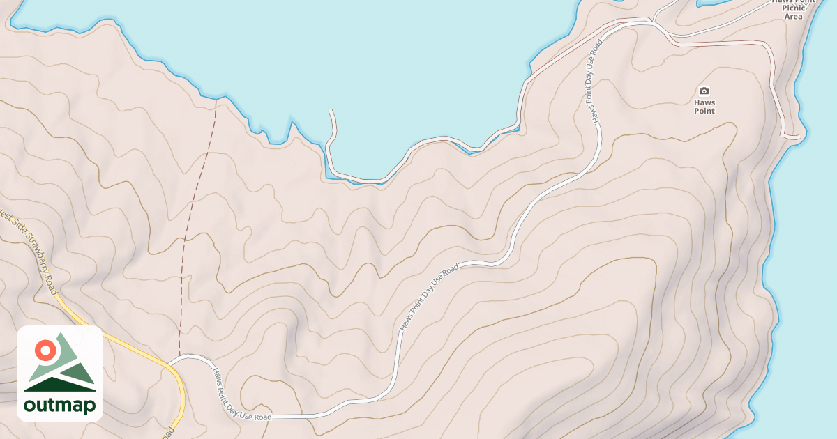 Map of HAWS POINT DAY USE