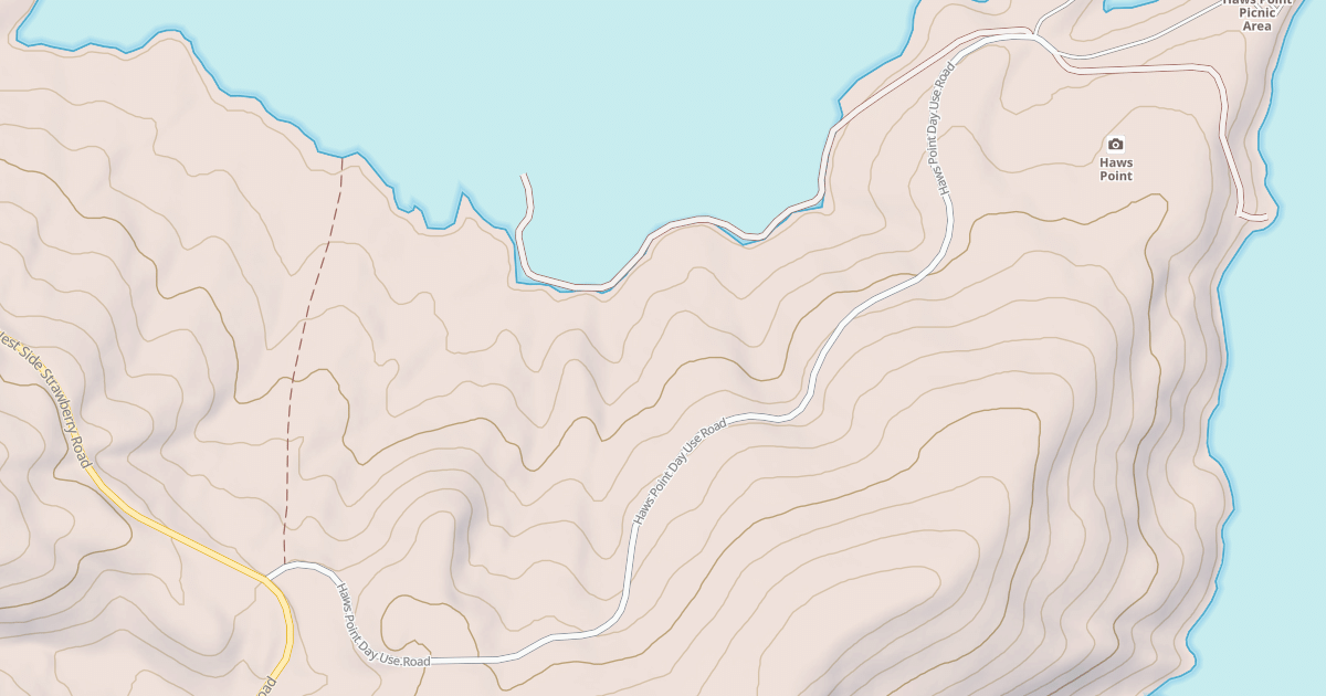 Map preview of HAWS POINT DAY USE