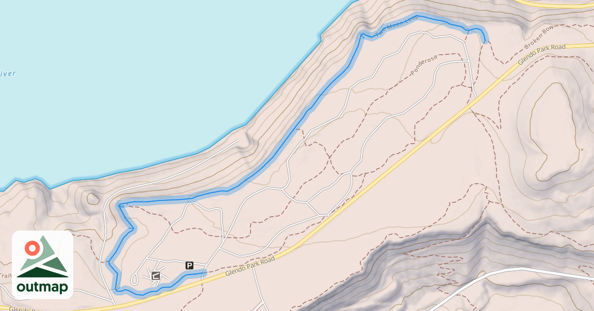 Map of Two Moon Loop