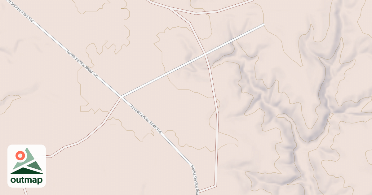 Map of USFS National Forest System Roads {66ACC309-8496-4E0A-8C9F-4D7FE380474C}