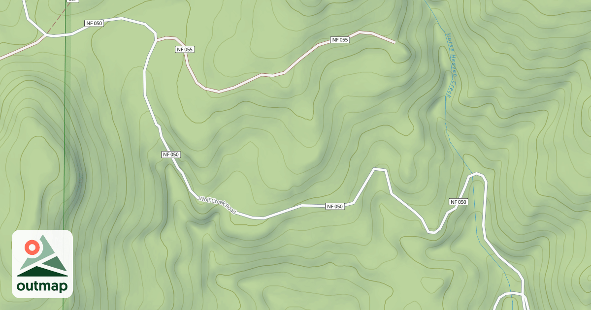 Map of USFS Motor Vehicle Use Map Roads {049DB39C-2D61-49BB-864B-841D15545718}