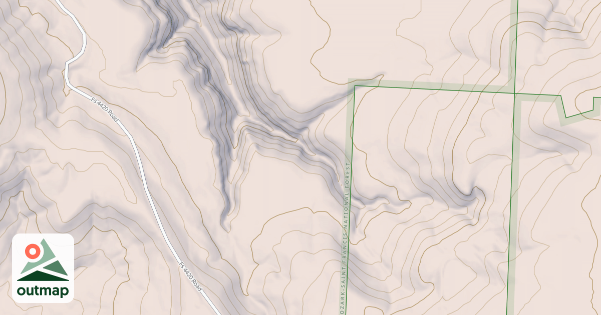 Map of USFS Motor Vehicle Use Map Roads {30481360-B025-42DB-A54D-EA134FC7936A}