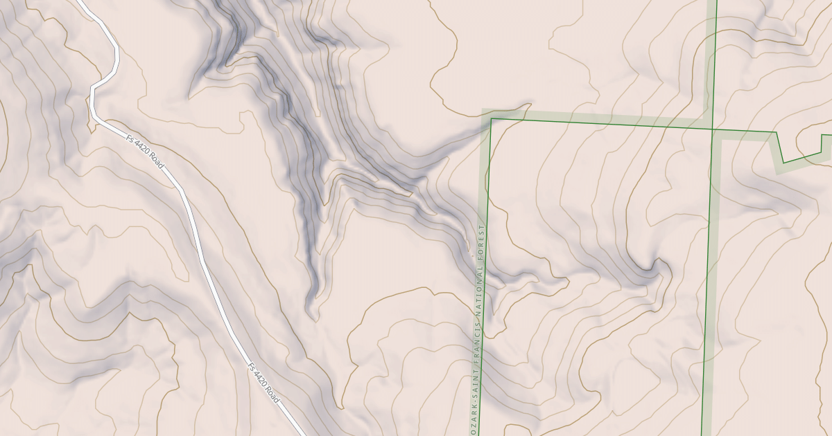 Map preview of USFS Motor Vehicle Use Map Roads {30481360-B025-42DB-A54D-EA134FC7936A}