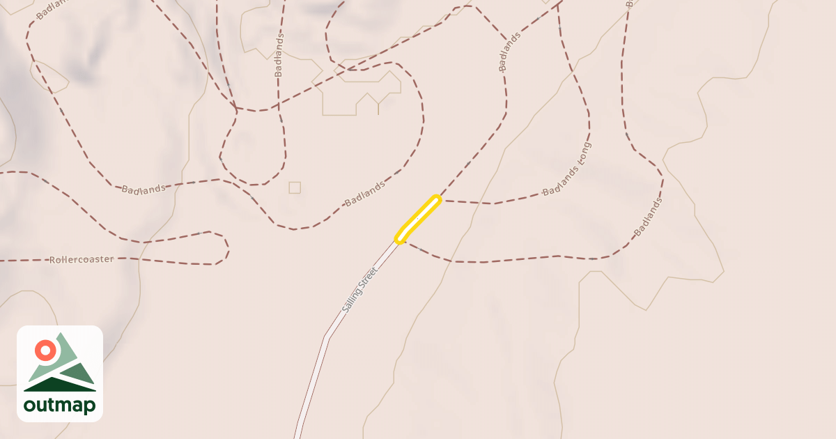 Map of Badlands