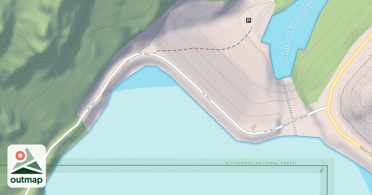 Map of (FDR) BLUE JOINT