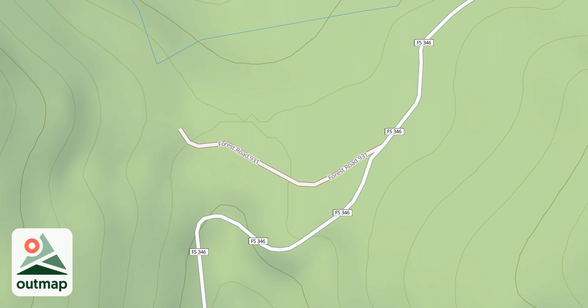 Map of 931