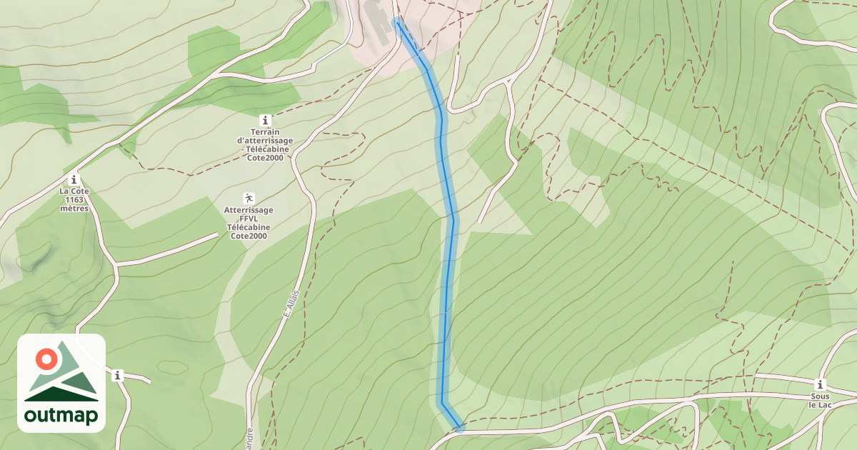 Map of Cerf