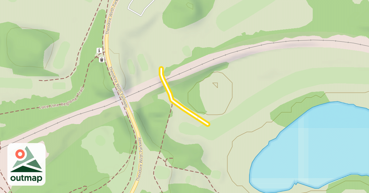 Map of Bridge Trail
